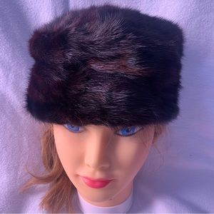 Simpsons Vintage Mink Fur Hat